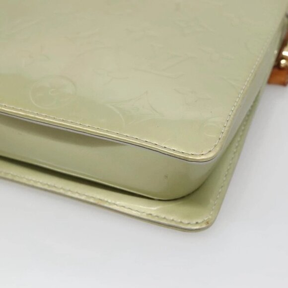 LOUIS VUITTON Monogram Vernis Motto Accessory Pouch Gris M91030 LV Auth 141045 - Picture 5 of 16